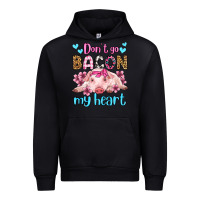 Black don't go bacon my heart olivia Urban Hoodie - OliviaCreatesArt
