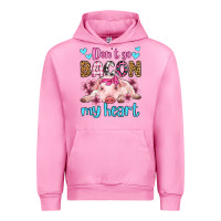 Fuchsia Pink don't go bacon my heart olivia Urban Hoodie - OliviaCreatesArt