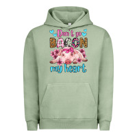 Pigment Oil Green don't go bacon my heart olivia Urban Hoodie - OliviaCreatesArt