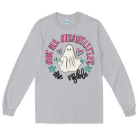 Moon Dust not all disabilities are visible Long Sleeve Tee - MaliasSmallBusiness