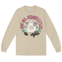 Mushroom not all disabilities are visible Long Sleeve Tee - MaliasSmallBusiness