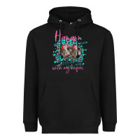 Black Hangin With My Heifers Heavyweight Hoodie - Bettercallsaul