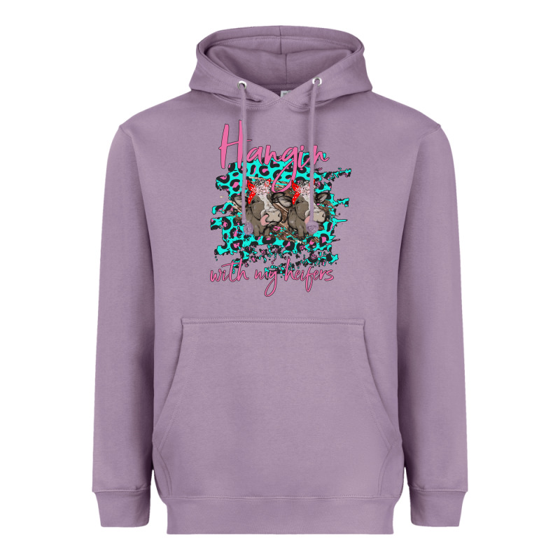 Hangin With My Heifers Heavyweight Hoodie by Bettercallsaul | Teevron
