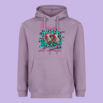 Hangin With My Heifers Heavyweight Hoodie Designed By Bettercallsaul