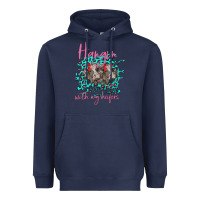 Navy Hangin With My Heifers Heavyweight Hoodie - Bettercallsaul