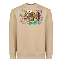 Mushroom Western Registered Nurse Heavyweight Sweatshirt - LillyAllenDesigns