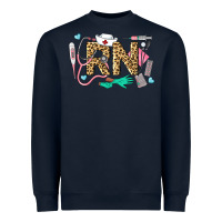 Navy Western Registered Nurse Heavyweight Sweatshirt - LillyAllenDesigns