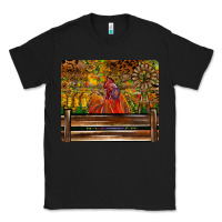 Black Farm Life Rooster Classic Tee - CowhideDigitalArt