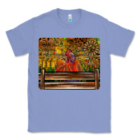 Colony Blue Farm Life Rooster Classic Tee - CowhideDigitalArt