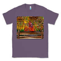 Lavender Farm Life Rooster Classic Tee - CowhideDigitalArt