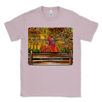 Lilac Farm Life Rooster Classic Tee - CowhideDigitalArt