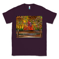Plum Farm Life Rooster Classic Tee - CowhideDigitalArt