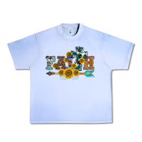 Grape Ice western faith arrow sunflowers Urban Heavy Tee - BarkalooDesign