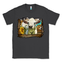 Smoke charolais heifer with western background Classic Tee - LillyAllenDesigns