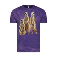 Cloud Purple 3 meerkat Vintage Tee - LillyAllenDesigns