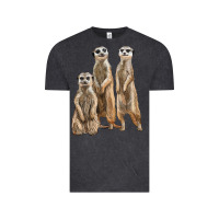 Vintage Black 3 meerkat Vintage Tee - LillyAllenDesigns