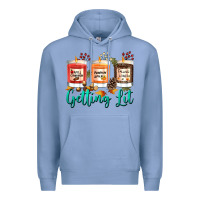 Colony Blue Candles with Fall Getting Lit Premium Hoodie - texasbilliewilder