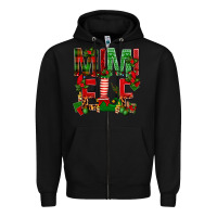 Black Christmas Mimi Elf Zipper Hoodie - BundleAndBundleShop