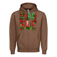 Chestnut Christmas Mimi Elf Zipper Hoodie - BundleAndBundleShop