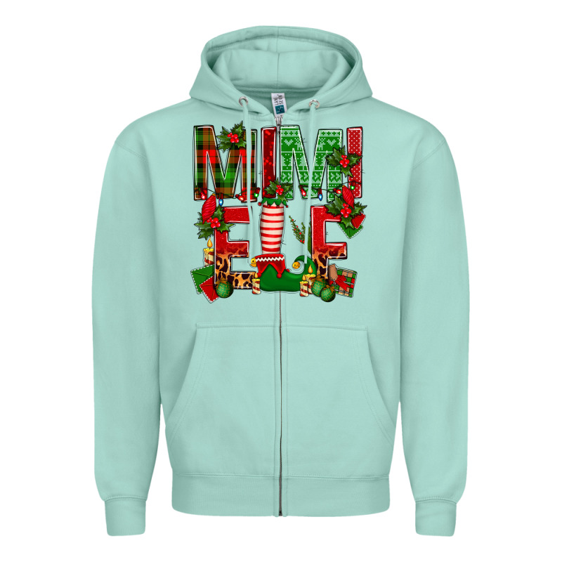 Christmas Mimi Elf Zipper Hoodie by BundleAndBundleShop | Teevron