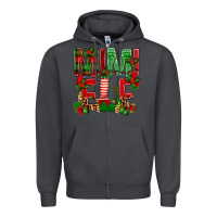 Smoke Christmas Mimi Elf Zipper Hoodie - BundleAndBundleShop