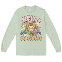 Matcha hello sunshine Long Sleeve Tee - MaliasSmallBusiness