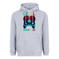 Heather Grey Level 40 Unlocked Heavyweight Hoodie - Bettercallsaul