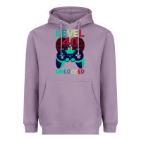 Level 40 Unlocked Heavyweight Hoodie | Teevron