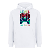 White Level 40 Unlocked Heavyweight Hoodie - Bettercallsaul