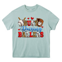 Arona busy raising ballers baseball Heavy Core Tee - Zillion Design Studio