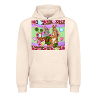 Sandshell Easter eggs bunnys basket Urban Hoodie - OliviaCreatesArt