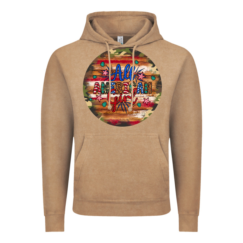 All American Girl Vintage Hoodie by Artiststas | Teevron
