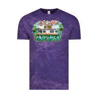 Cloud Purple escape to the unknown Vintage Tee - NancyCooperArtShop