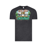 Vintage Black escape to the unknown Vintage Tee - NancyCooperArtShop