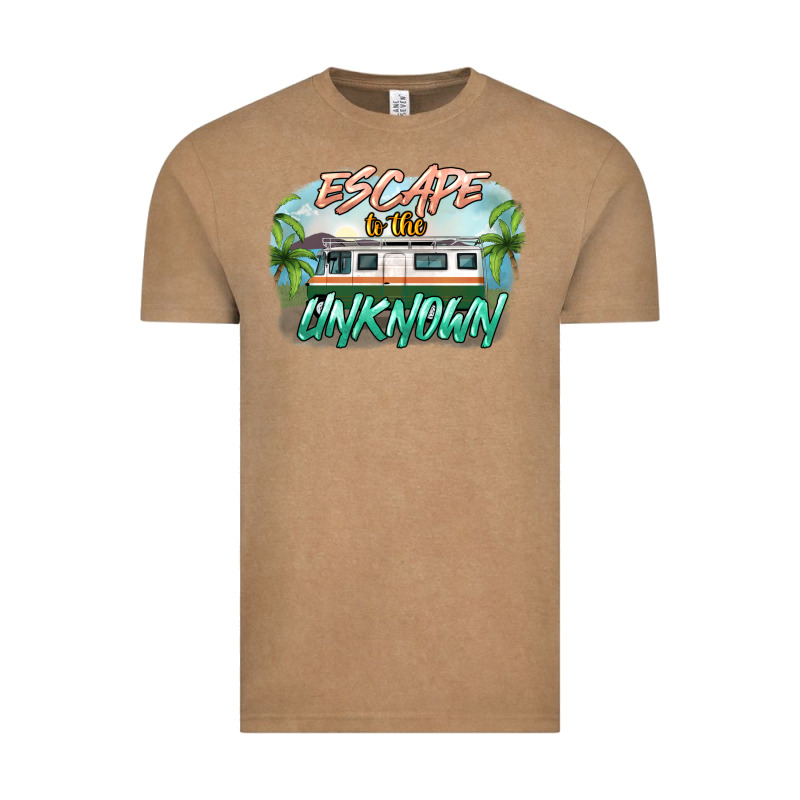 Escape To The Unknown Vintage Tee by NancyCooperArtShop | Teevron
