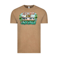 Vintage Coffee escape to the unknown Vintage Tee - NancyCooperArtShop