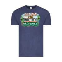 Vintage Denim escape to the unknown Vintage Tee - NancyCooperArtShop