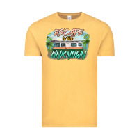 Vintage Mustard escape to the unknown Vintage Tee - NancyCooperArtShop