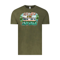 Vintage Olive escape to the unknown Vintage Tee - NancyCooperArtShop