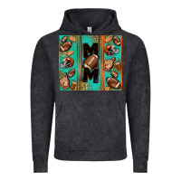 Vintage Black American football mom Vintage Hoodie - Jasminsmagicworld