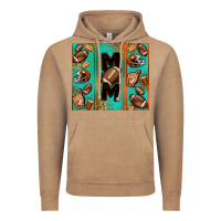 Vintage Coffee American football mom Vintage Hoodie - Jasminsmagicworld