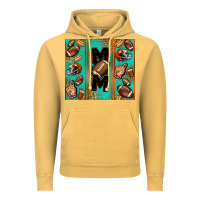 American Football Mom Vintage Hoodie | Teevron