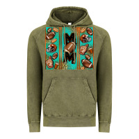 Vintage Olive American football mom Vintage Hoodie - Jasminsmagicworld