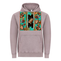 Vintage Zinc American football mom Vintage Hoodie - Jasminsmagicworld