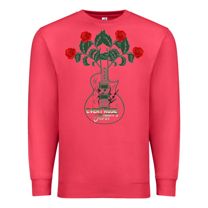 No Hay Rosa Sin Espinas Every Rose Has Its Thorn Premium Sweatshirt by Bettercallsaul | Teevron