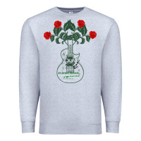 Heather Grey No hay rosa sin espinas every rose has its thorn Premium Sweatshirt - Bettercallsaul