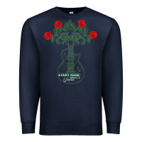 Navy No hay rosa sin espinas every rose has its thorn Premium Sweatshirt - Bettercallsaul
