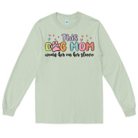 Matcha this dog mom wears her heart on her sleeve Long Sleeve Tee - MaliasSmallBusiness