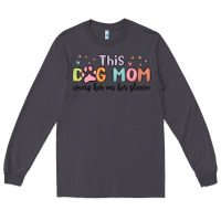 Smoke this dog mom wears her heart on her sleeve Long Sleeve Tee - MaliasSmallBusiness