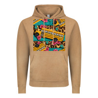 School Bus And Leopar Seamless Pattern Vintage Hoodie | Teevron